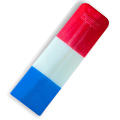Plastikkeil beige/rot/blau 25cm