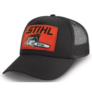 STIHL Black Foam and Mesh Cap, schwarz