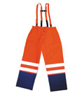  Regenhose EN 471 leuchtorange/blau <br /> <br /> 