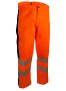  Regenhose Uetliberg EN 20471 orange/schwarz <br /> <br /> 