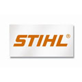  Aufkleber weiss mit Stihl Logo <br /> <br /> 