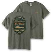  STIHL Chain Saw T-Shirt, grün <br /> <br /> 