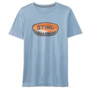  STIHL Mens Retro Design T-Shirt, blue <br /> <br /> 