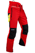  Ventilation Schnittschutzhose rot <br /> <br /> 