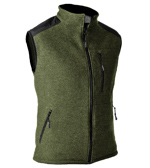  Wooltec Gilet grün <br /> <br /> 