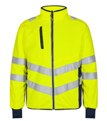  ENGEL Safety Fleecejacke EN 20471, Kl.2 gelb/blau <br /> <br /> 