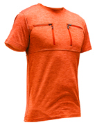  Skin-Dry Zipp-2-Zipp, kurzarm, orange <br /> <br /> 